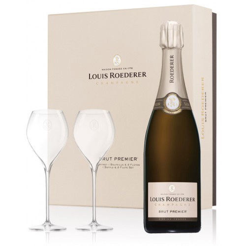 Champagne Brut Premier plus 2 Flûtes 